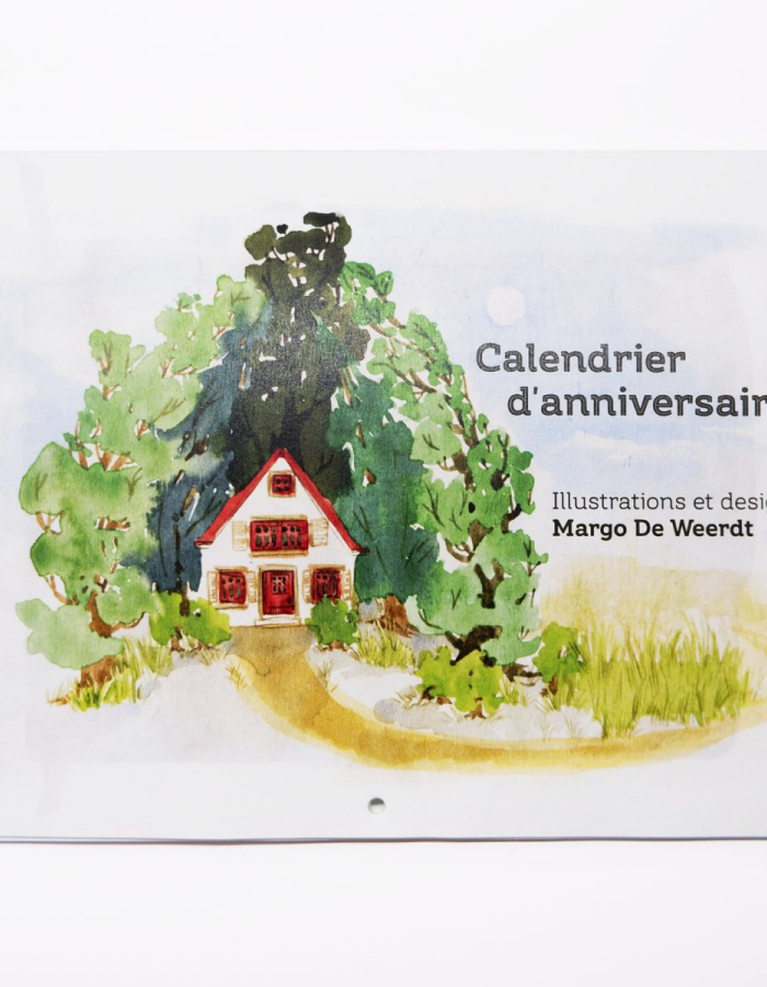 Birthday calendar (in French)